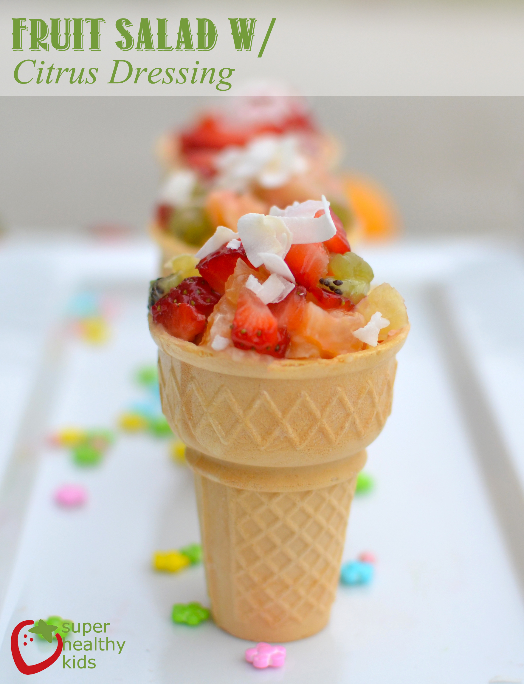 Fruit Salad With Citrus Dressing Recipe Healthy Ideas For Kids