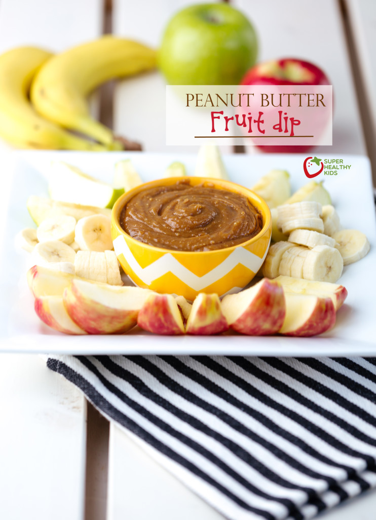 Peanut Butter Fruit Dip 003 with text