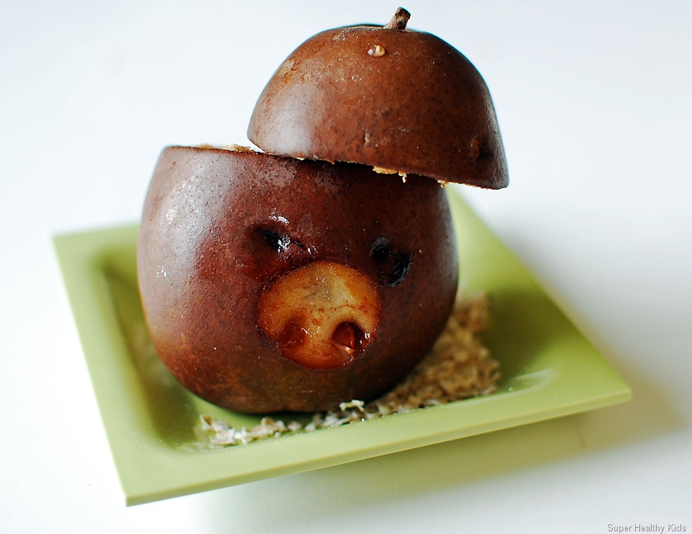 Three Little Pigs Pear Crisp Healthy Ideas for Kids