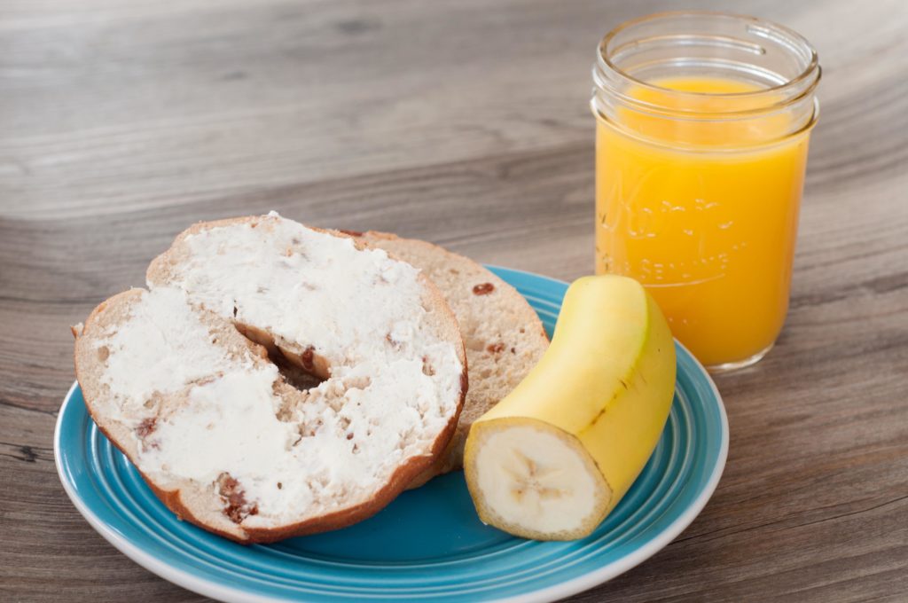 Is A Raisin Bagel With Cream Cheese Healthy