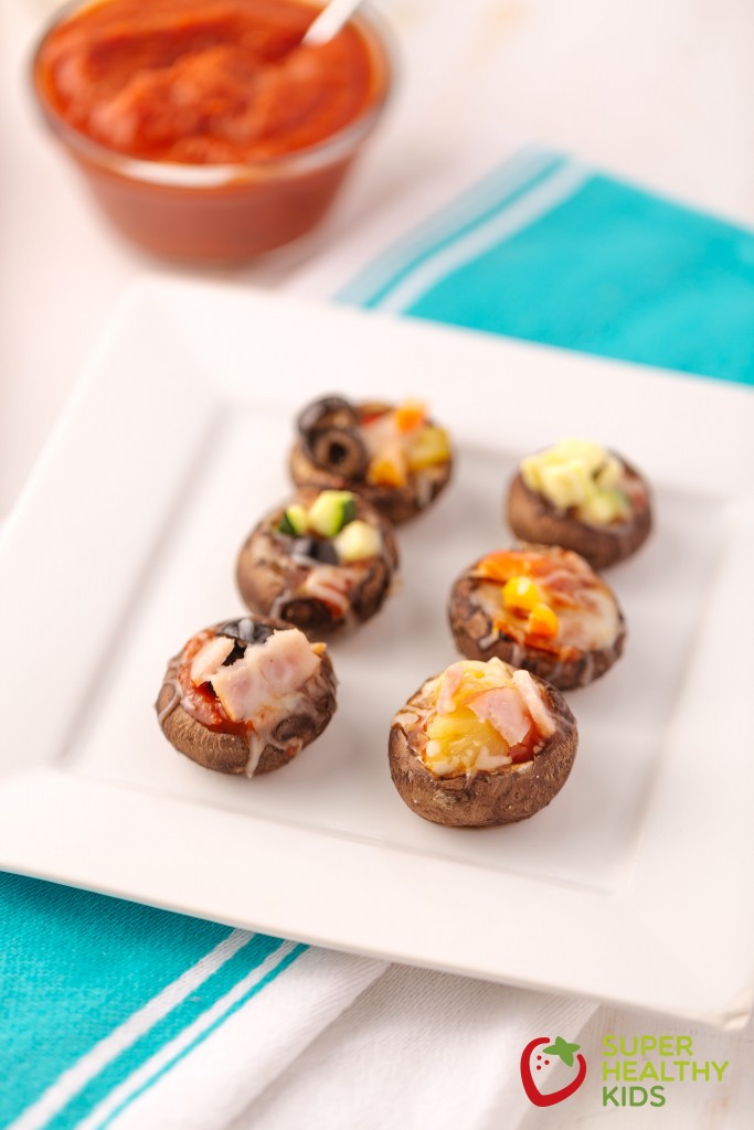 Mushroom Pizza Bites Recipe Mushroom Pizza Bites. These are great as a meal or as a snack!