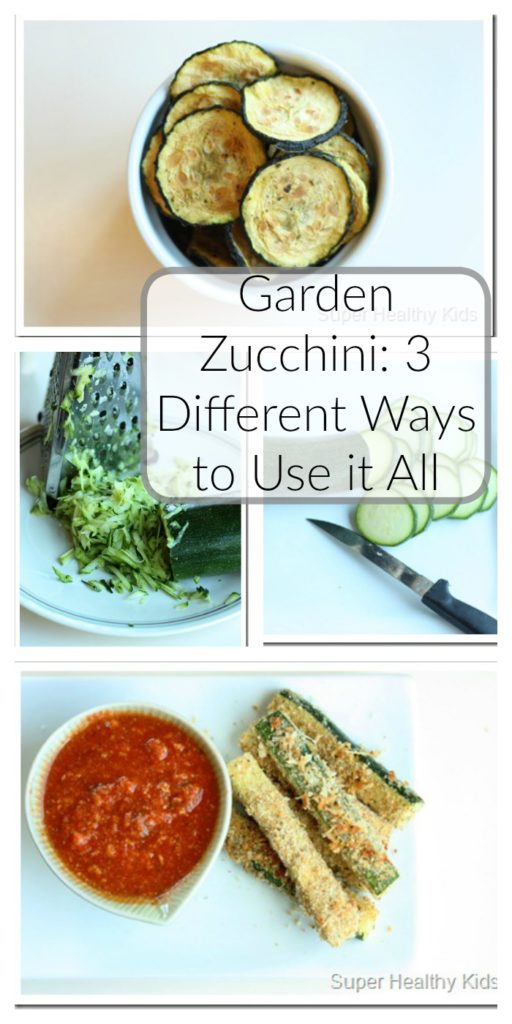 Garden Zucchini: 3 Different Ways to Use it All