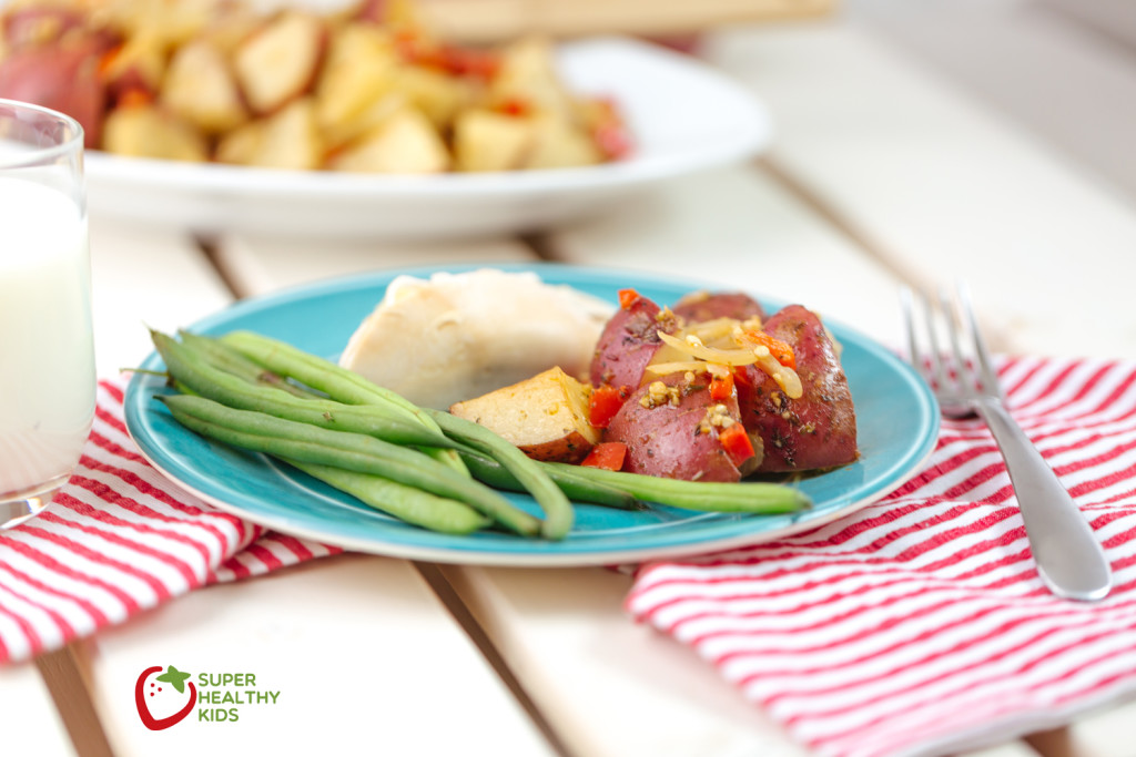Crockpot Italian Potatoes- Easy Dinner! Crockpot Italian Potatoes- Easy Dinner! This is my go-to dinner on busy weeknights!