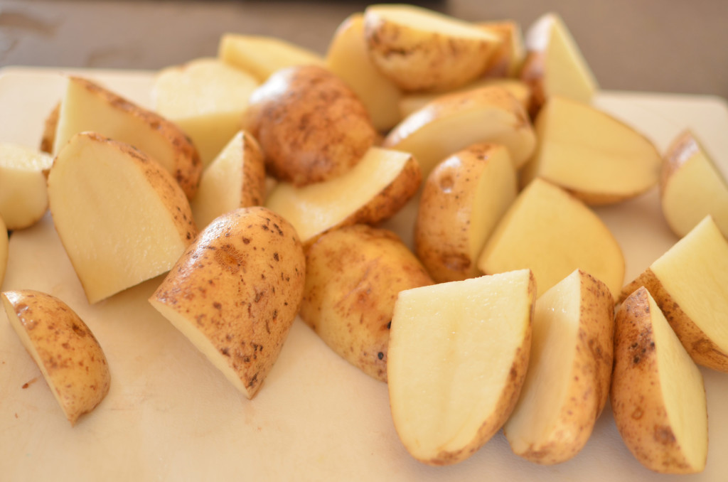 Crockpot Italian Potatoes- Easy Dinner! Crockpot Italian Potatoes- Easy Dinner! This is my go-to dinner on busy weeknights!