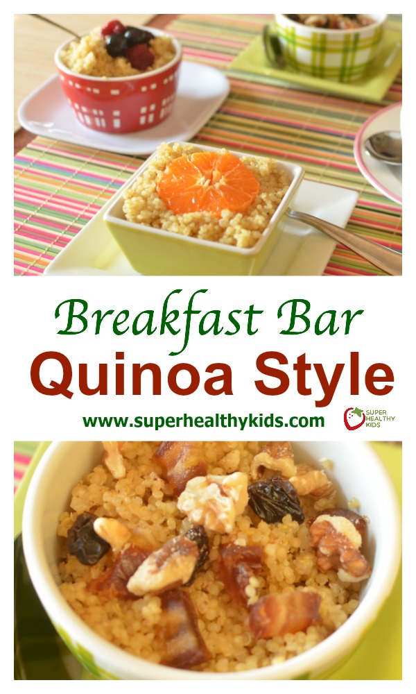 Breakfast BarQuinoa Style Healthy Ideas for Kids