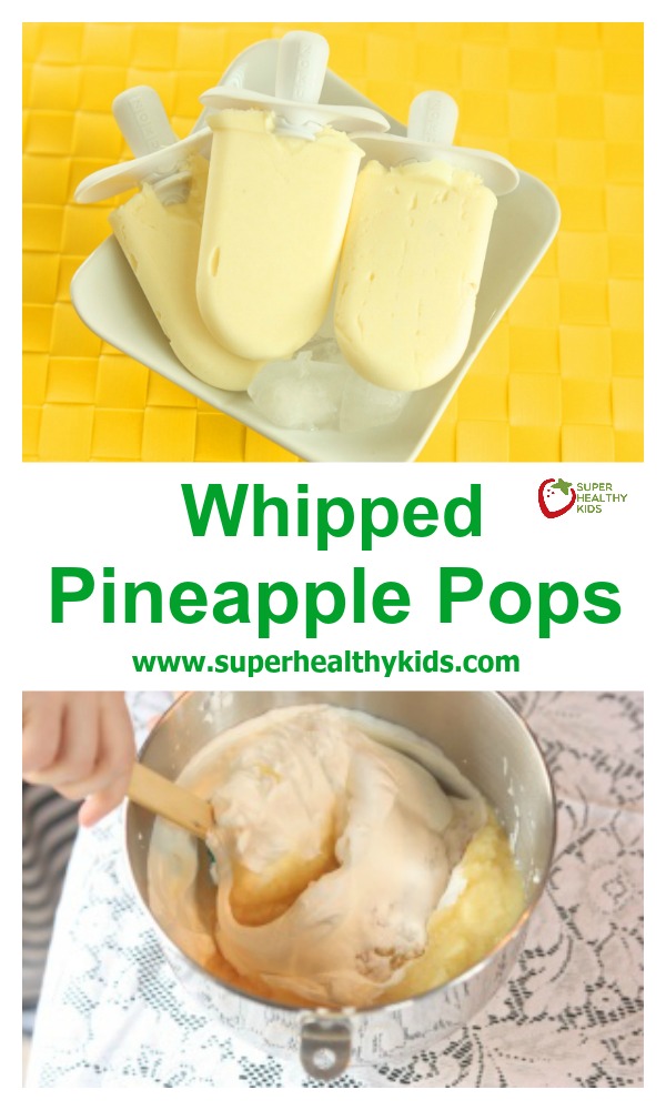 FOOD - Whipped Pineapple Pops. Your favorite pineapple dessert, made into a popsicle! http://www.superhealthykids.com/whipped-pineapple-pops/ FOOD - Whipped Pineapple Pops. Your favorite pineapple dessert, made into a popsicle! http://www.superhealthykids.com/whipped-pineapple-pops/