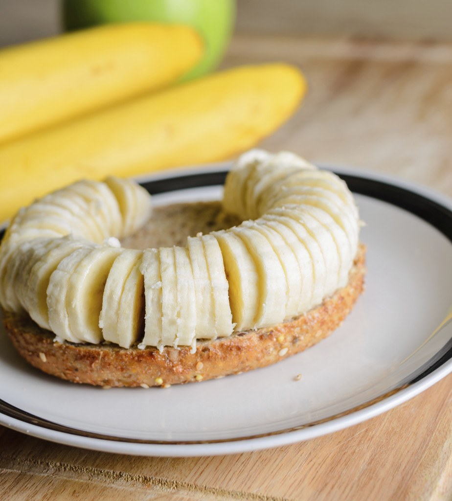 Banana Bagel with Cream Cheese 12 Quick and Healthy Pregnancy Snacks. Satisfy your cravings with this snack list!