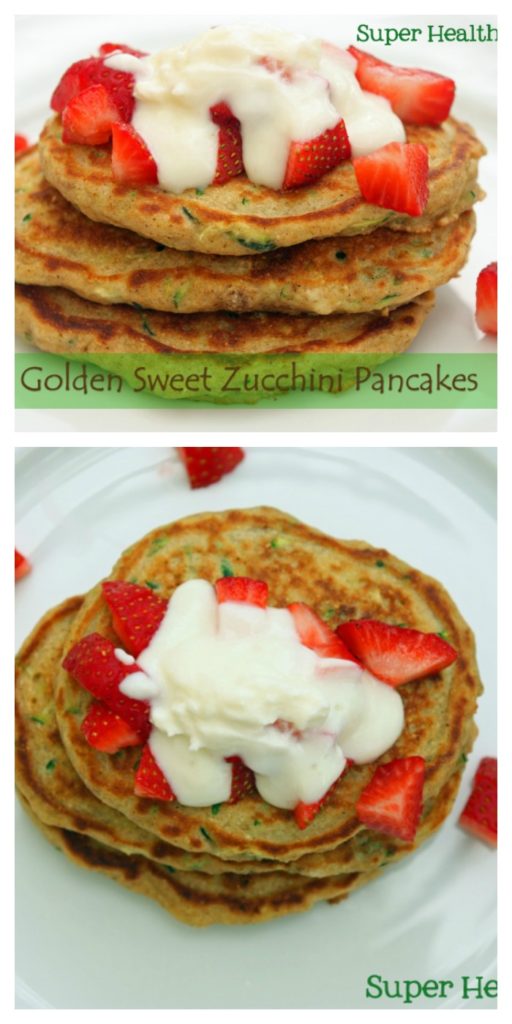 Golden Sweet Zucchini Pancakes | Healthy Ideas for Kids