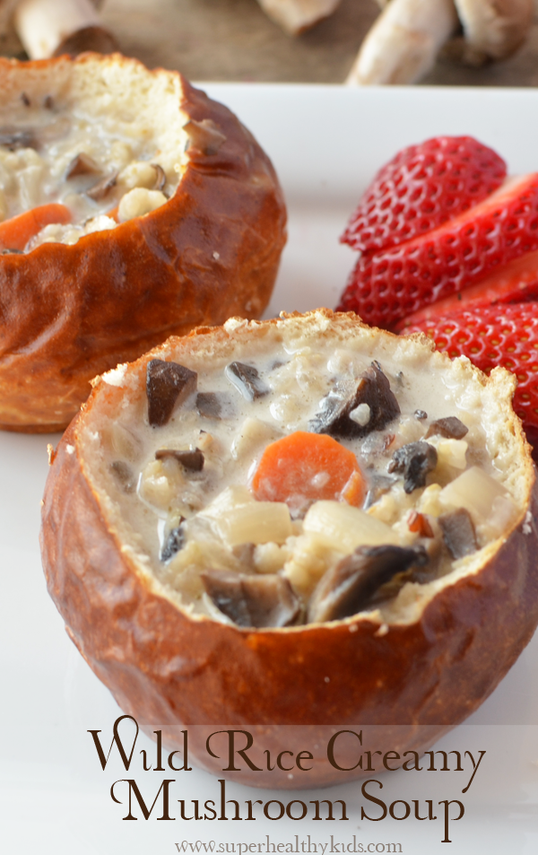 Crockpot Creamy Mushroom Soup Crockpot Creamy Mushroom Soup. Get your kids to eat mushrooms in a way that will have them begging for more!