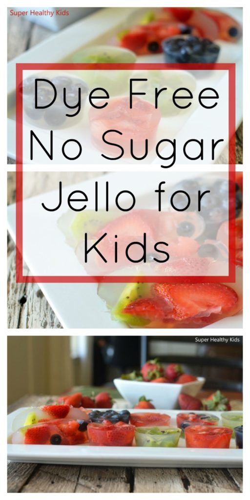 Dye Free No Sugar Jello for Kids | Healthy Ideas for Kids