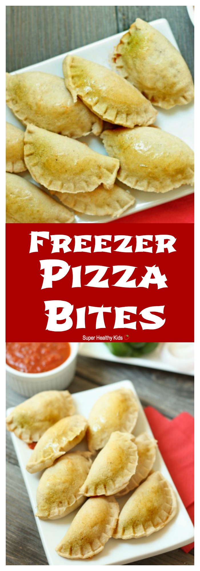 FOOD - Freezer Pizza Bites. Bite size dinner, with giant size nutrition! http://www.superhealthykids.com/freezer-pizza-bites/ FOOD - Freezer Pizza Bites. Bite size dinner, with giant size nutrition! http://www.superhealthykids.com/freezer-pizza-bites/