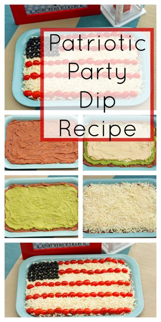 Patriotic Party Dip Recipe
