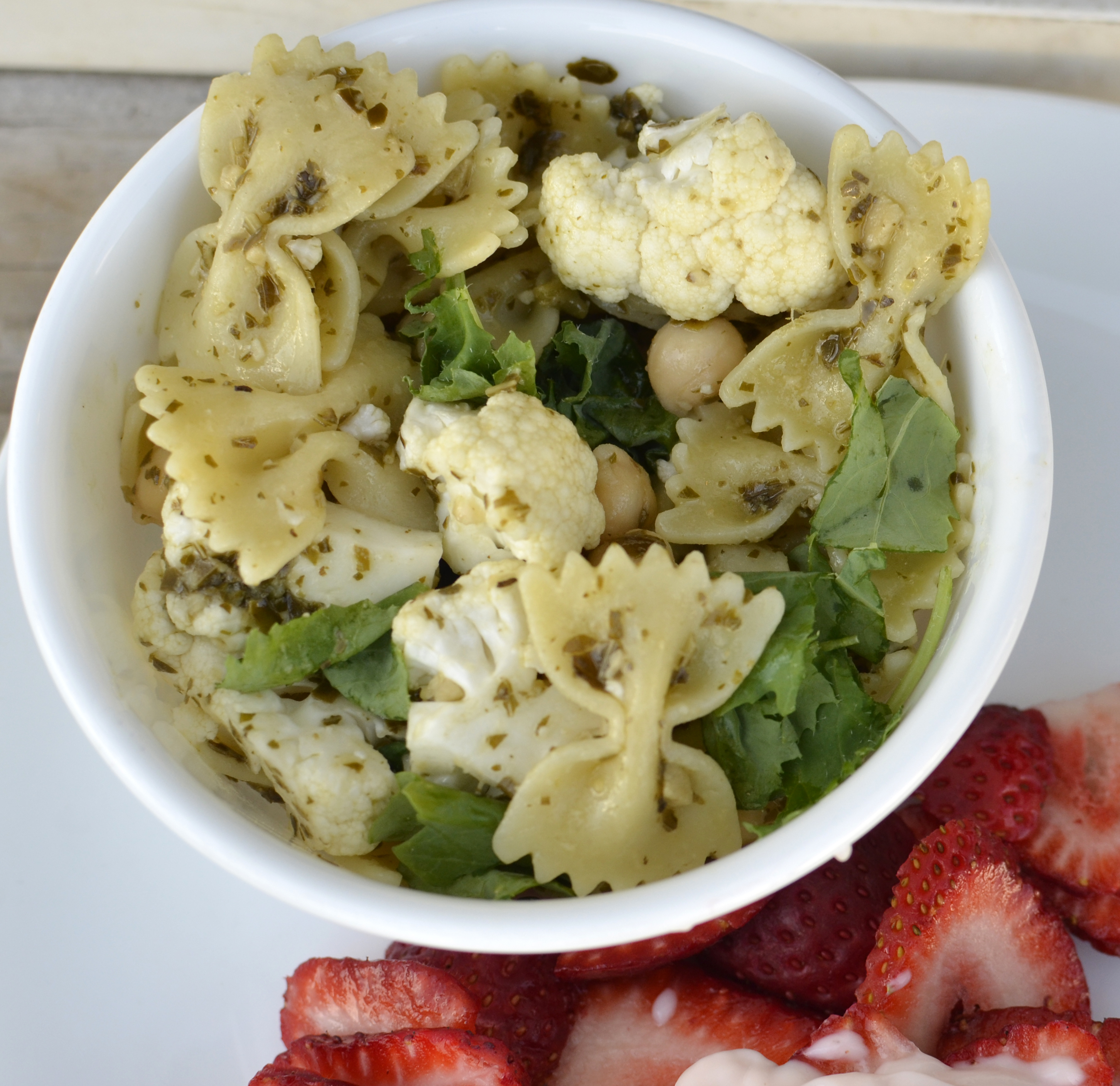 Cauliflower Pesto Pasta Super Healthy Kids