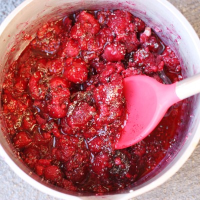 Raspberry Chia Vampire Bites Recipe Raspberry Chia Vampire Bites. Make your Halloween memorable with this festive treat!