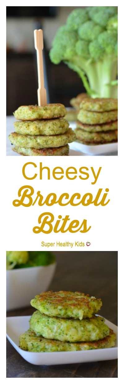 Cheesy Broccoli Bites Recipe. Dinner side dish or snack! Great way to get kids to ask for more broccoli! http://www.superhealthykids.com/cheesy-broccoli-bites/ Cheesy Broccoli Bites Recipe. Dinner side dish or snack! Great way to get kids to ask for more broccoli! http://www.superhealthykids.com/cheesy-broccoli-bites/