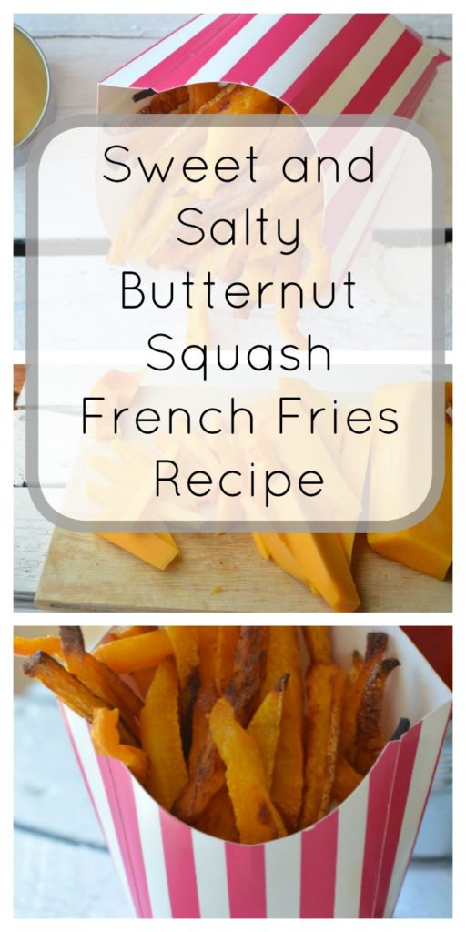 Sweet and Salty Butternut Squash French Fries Recipe