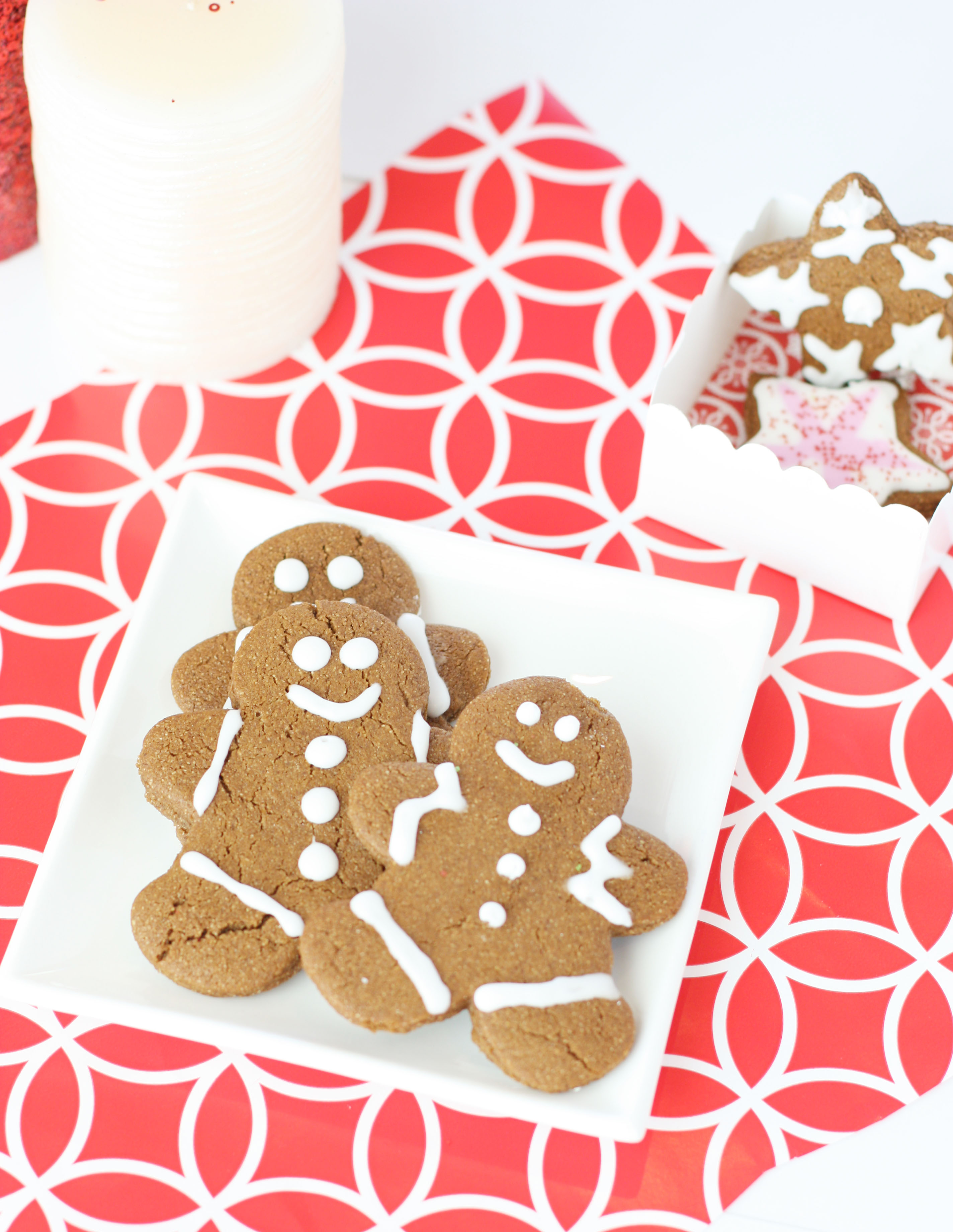 Whole Wheat Gingerbread Cookies Super Healthy Kids