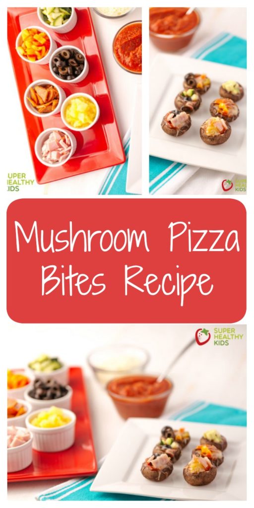 Mushroom Pizza Bites Recipe