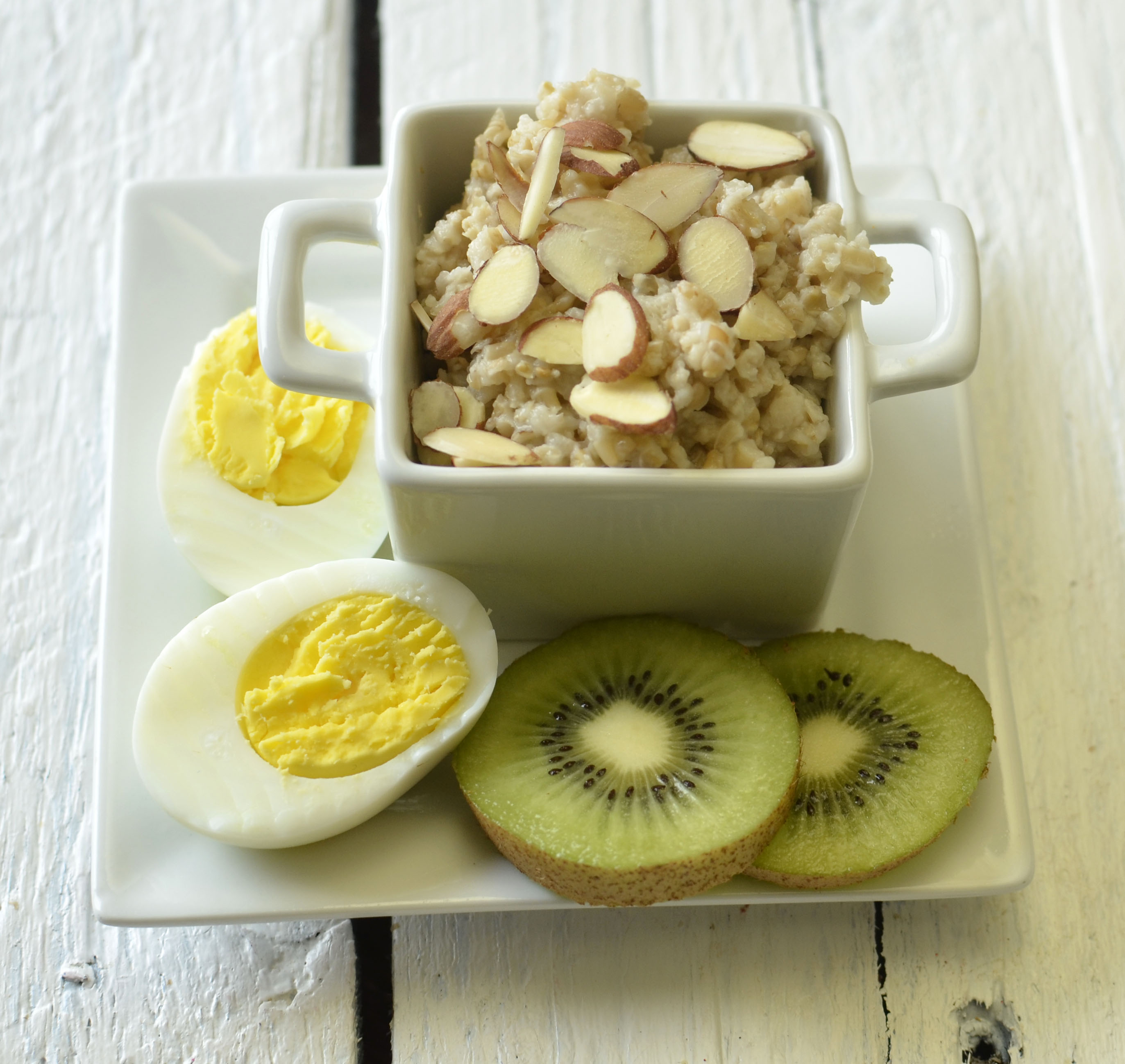 Basic Oats & Hard Boiled Egg Super Healthy Kids