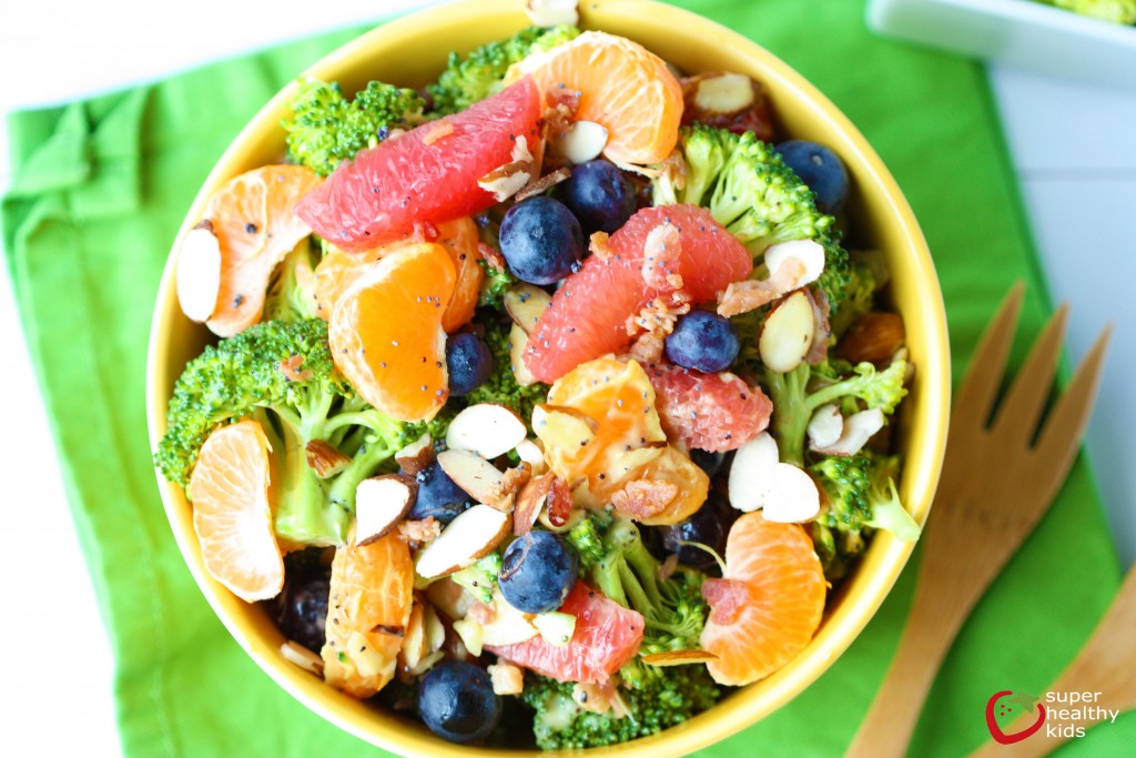 Loaded Broccoli Salad Recipe with Creamy Avocado Citrus Dressing Loaded Broccoli Salad Recipe with Creamy Avocado Citrus Dressing. Anytime you could make your dressing creamier, you should use this!