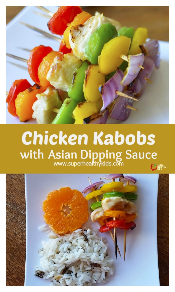 Chicken Kabobs with Asian Dipping Sauce Healthy Ideas for Kids