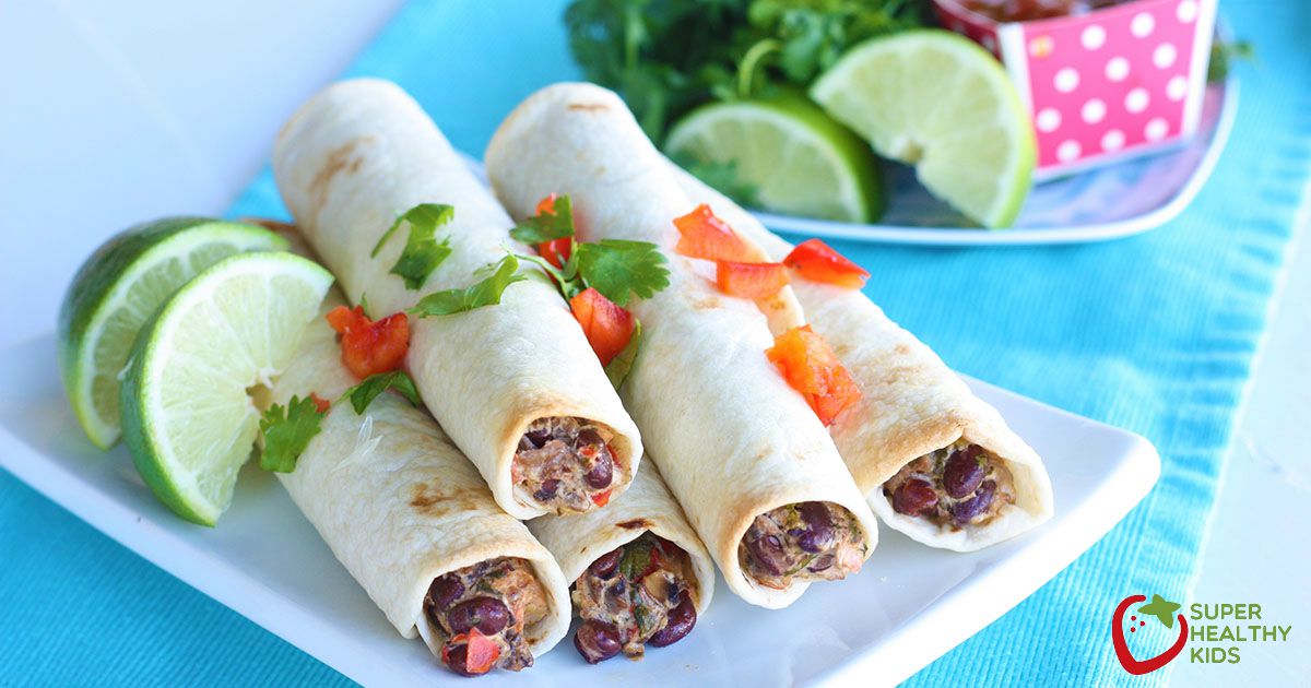 Crunchy Vegetarian Taquitos Recipe Healthy Ideas for Kids