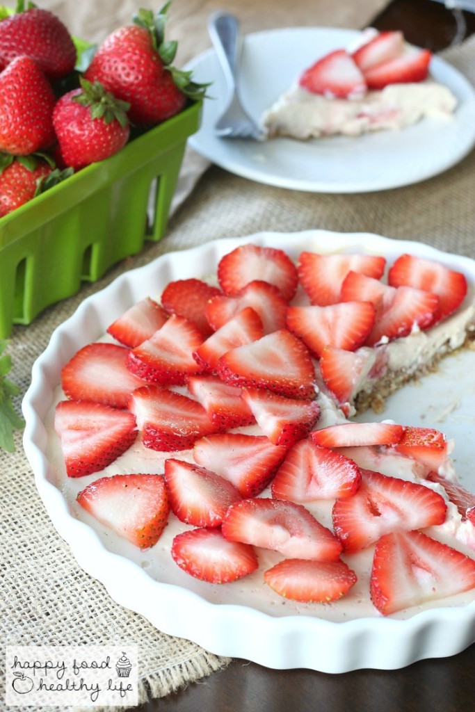 Healthy No-Bake Strawberry Tart Recipe | Healthy Ideas for Kids
