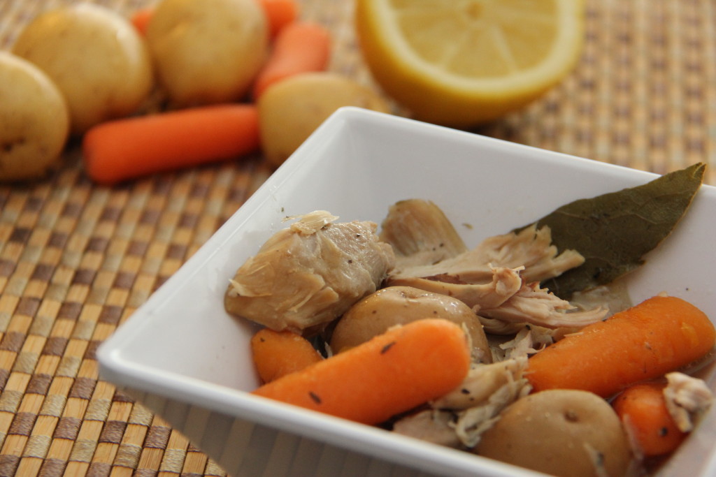 Rainy Day Stewed Chicken and Veggies Rainy Day Stewed Chicken and Veggies. You're only 4 steps away from this recipe that will brighten any rainy day!