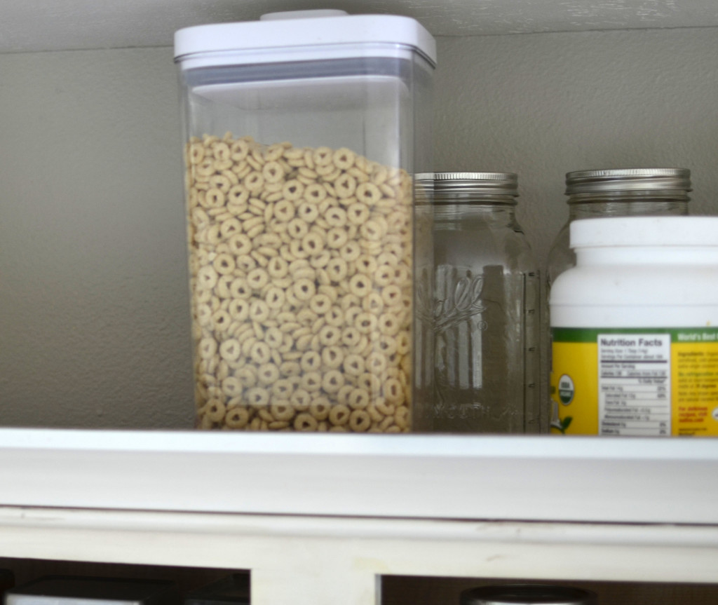Kitchen Cabinet Makeover- Getting rid of the packaging! Kitchen Cabinet Makeover- Getting rid of the packaging! Where organization meets small kitchen!