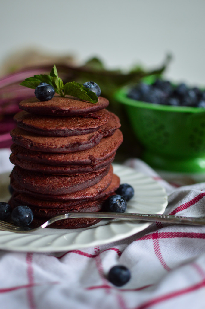 Natural Red Velvet Oatmeal Pancakes Natural Red Velvet Oatmeal Pancakes. These are delicious and healthy!