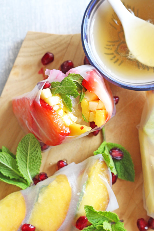 Fresh Fruit Spring Rolls | Healthy Ideas for Kids