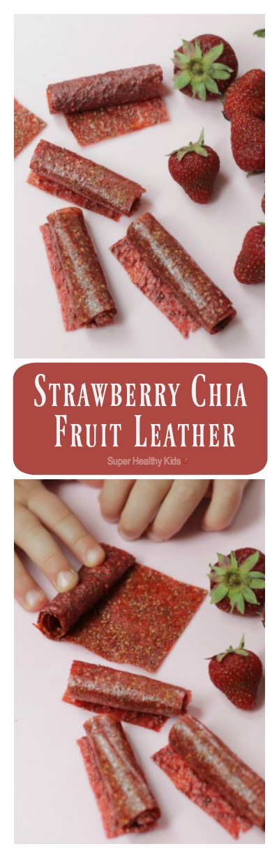 Super Yummy Strawberry Chia Fruit Leather. Homemade fruit leather with an extra superfood ingredient! http://www.superhealthykids.com/super-yummy-strawberry-chia-fruit-leather/ Super Yummy Strawberry Chia Fruit Leather. Homemade fruit leather with an extra superfood ingredient! http://www.superhealthykids.com/super-yummy-strawberry-chia-fruit-leather/