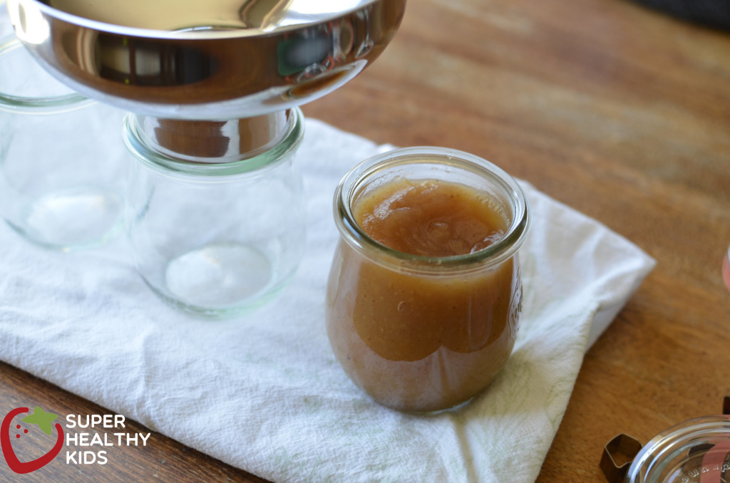 Homemade maple apple butter with super easy canning steps