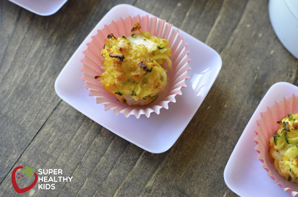 Baked Zucchini Bite Recipe Baked Zucchini Bite Recipe. How to turn zucchini into a cheesy snack for your kids!