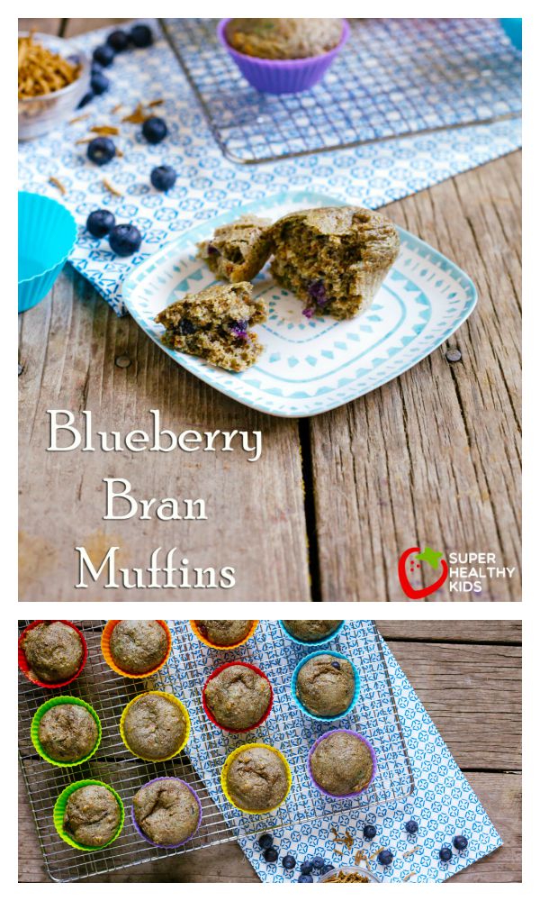 FOOD - Blueberry Bran Muffins. Packed with nutrition and delicious flavor. http://www.superhealthykids.com/bran-blueberry-muffins/ FOOD - Blueberry Bran Muffins. Packed with nutrition and delicious flavor. http://www.superhealthykids.com/bran-blueberry-muffins/