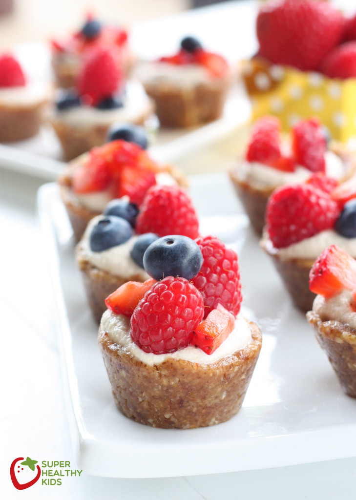 Cashew Cream Tart Recipe Cashew Cream Tart Recipe. These are sweet, nutty, and taste like an amazing bite of cookie mixed with fruit. www.superhealthykids.com