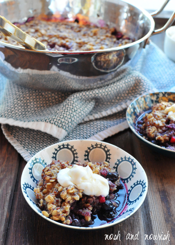 Breakfast Blueberry Cobbler Breakfast Blueberry Cobbler. Definitely a recipe to pin for those cold mornings when you need something warm and comforting. www.superhealthykids.com