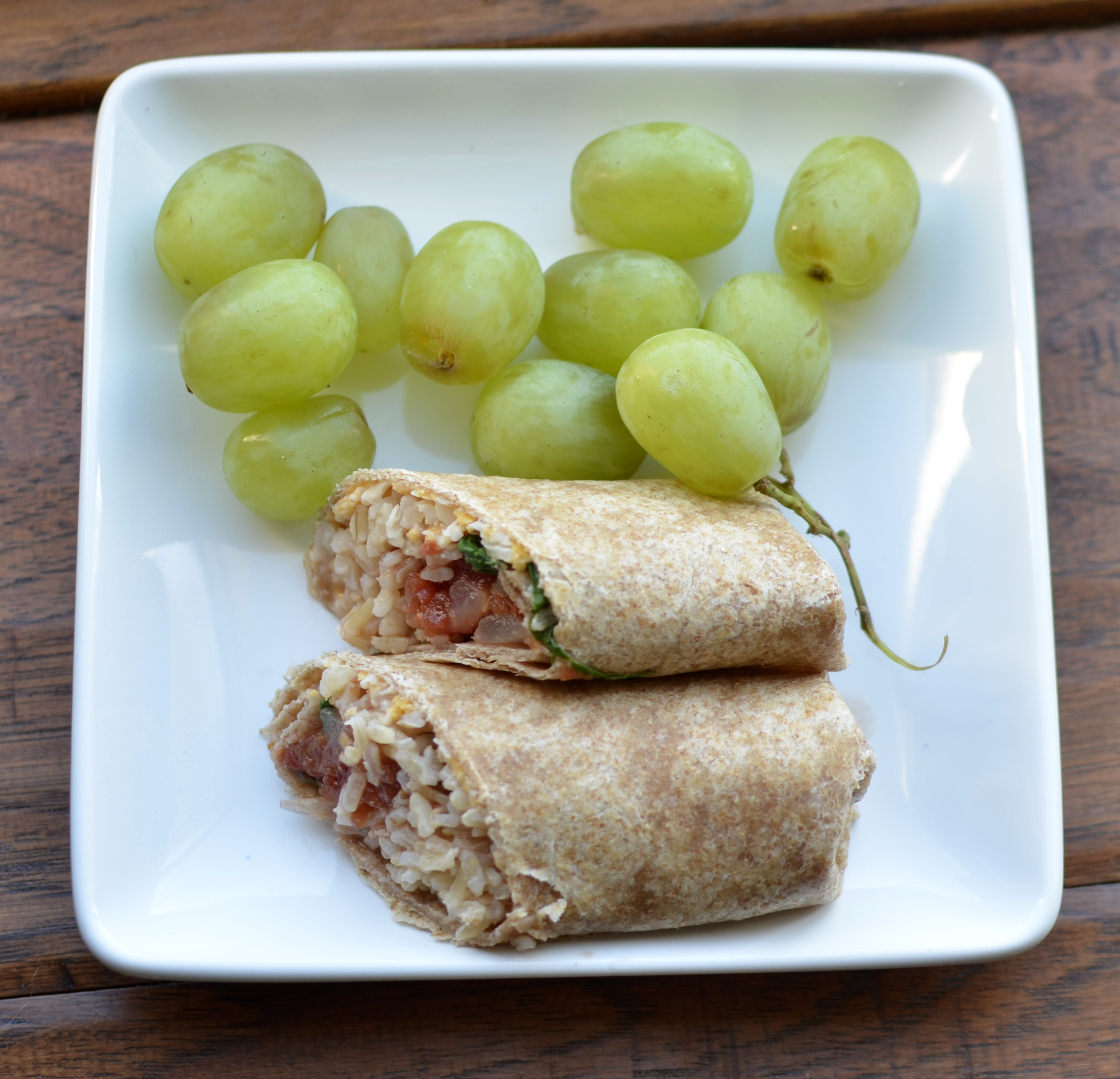 Spinach Bean Burrito Wrap Super Healthy Kids