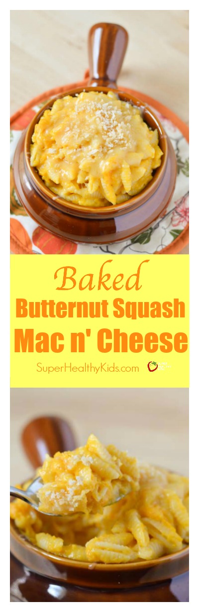 FOOD - Baked Butternut Squash Macaroni and Cheese! Creamy and delicious macaroni and cheese without butter, milk and tons of cheese! http://www.superhealthykids.com/baked-butternut-squash-macaroni-cheese/ FOOD - Baked Butternut Squash Macaroni and Cheese! Creamy and delicious macaroni and cheese without butter, milk and tons of cheese! http://www.superhealthykids.com/baked-butternut-squash-macaroni-cheese/