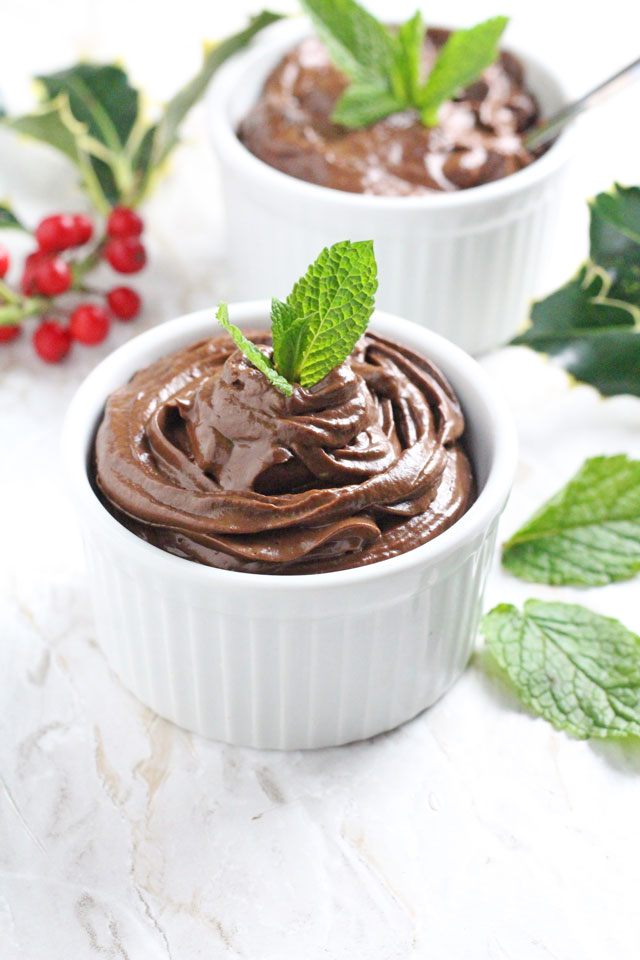 Healthy Chocolate & Mint Mousse Healthy Chocolate & Mint Mousse. A delicious rich and creamy chocolate mousse that's dairy free and with no added sugar! www.superhealthykids.com