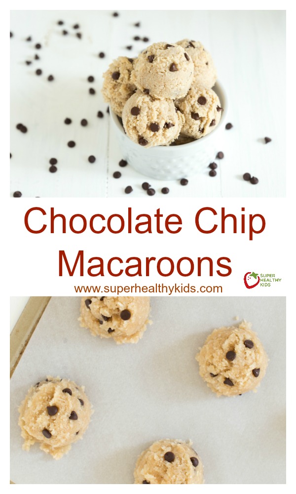 FOOD - Chocolate Chip Macaroons are vegan, gluten free and can be made raw. They are a healthier alternative to the traditional macaroon cookie! http://www.superhealthykids.com/chocolate-chip-macaroons/ FOOD - Chocolate Chip Macaroons are vegan, gluten free and can be made raw. They are a healthier alternative to the traditional macaroon cookie! http://www.superhealthykids.com/chocolate-chip-macaroons/