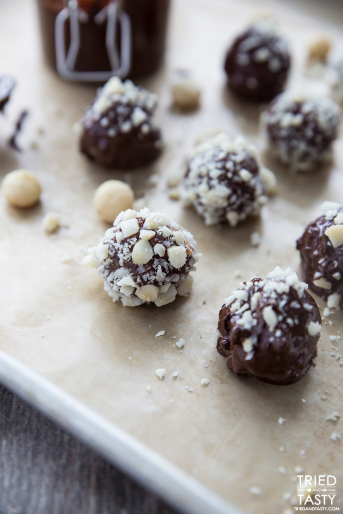 Nutella Truffles NUTELLA TRUFFLES! Think you can't indulge responsibly around the holidays? Think again! These Nutella Truffles are made without any refined sugar, sweetened naturally with dates & paired with a homemade three-ingredient Nutella recipe, these truffles are out of this world!