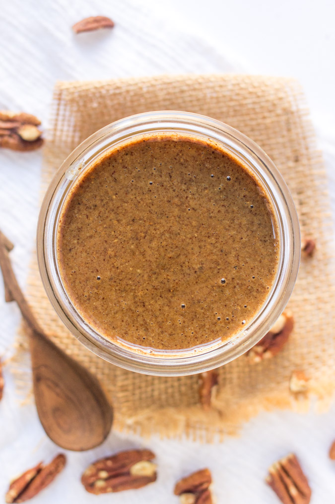 Homemade Pecan Butter: 5 Simple Steps How to make homemade pecan butter -- only 5 simple steps to the most delicious homemade nut butter on the planet!