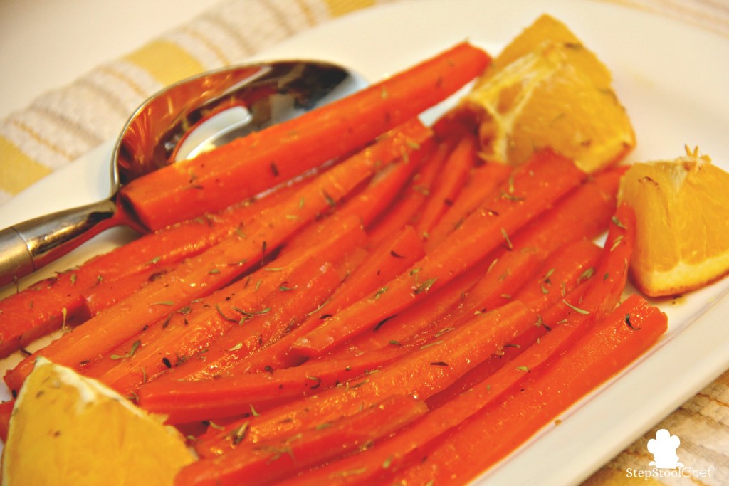 Honey Orange Roasted Carrots Honey Orange Roasted Carrots. This amazing veggie side dish has natural sweetness with a citrus tang! The perfect fresh veggie to go with a meal. www.superhealthykids.com