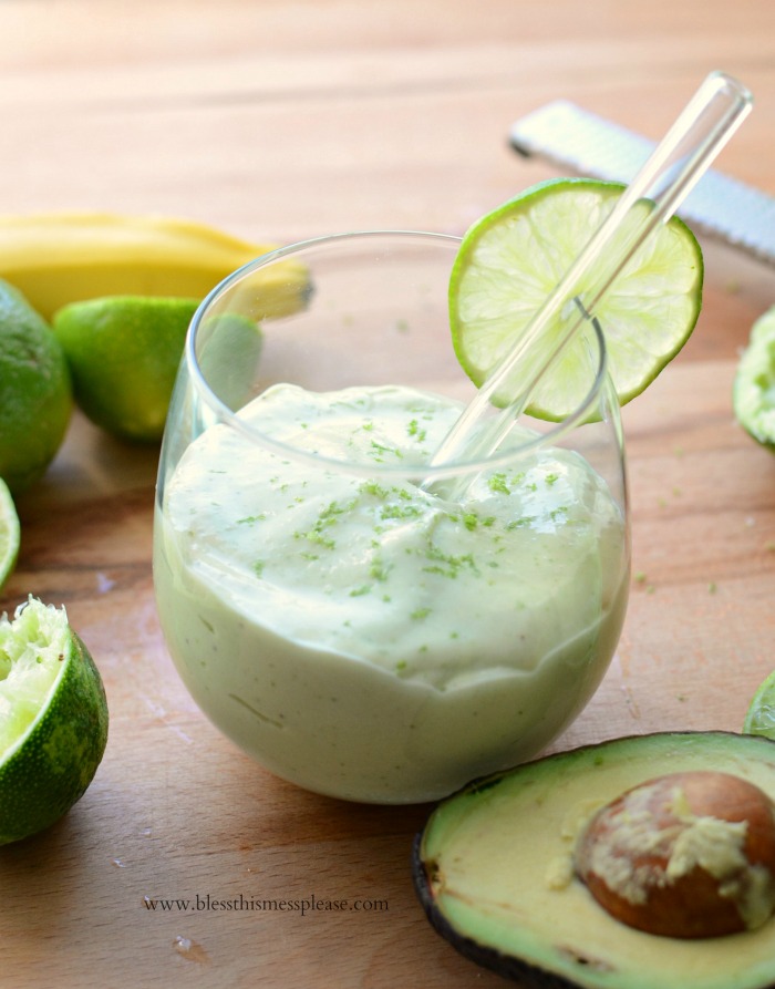 Key Lime Pie Smoothie 10 delicious and healthy juice and soda alternatives for your kids! www.superhealthykids.com
