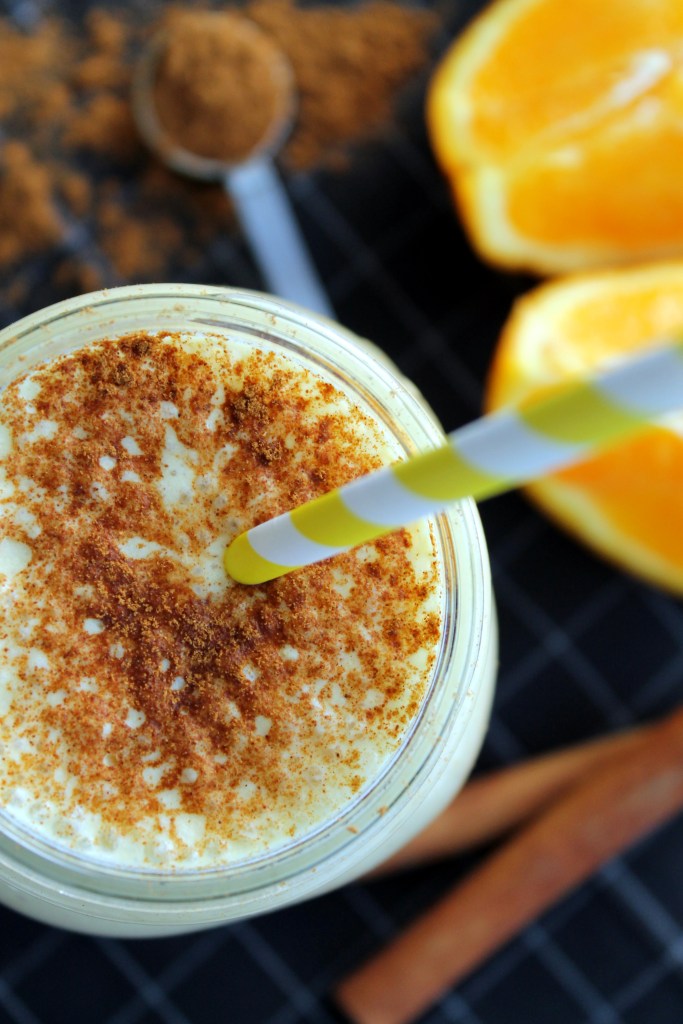 Healthy Orange Cheesecake Smoothie 10 delicious and healthy juice and soda alternatives for your kids! www.superhealthykids.com