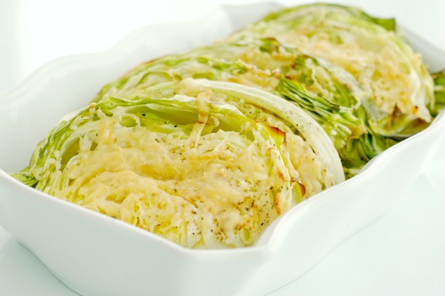 Parmesan Roasted Cabbage Wedges Parmesan Roasted Cabbage Wedges. Quick prep and amazing flavor! These are the perfect side dish any night of the week for the whole family!