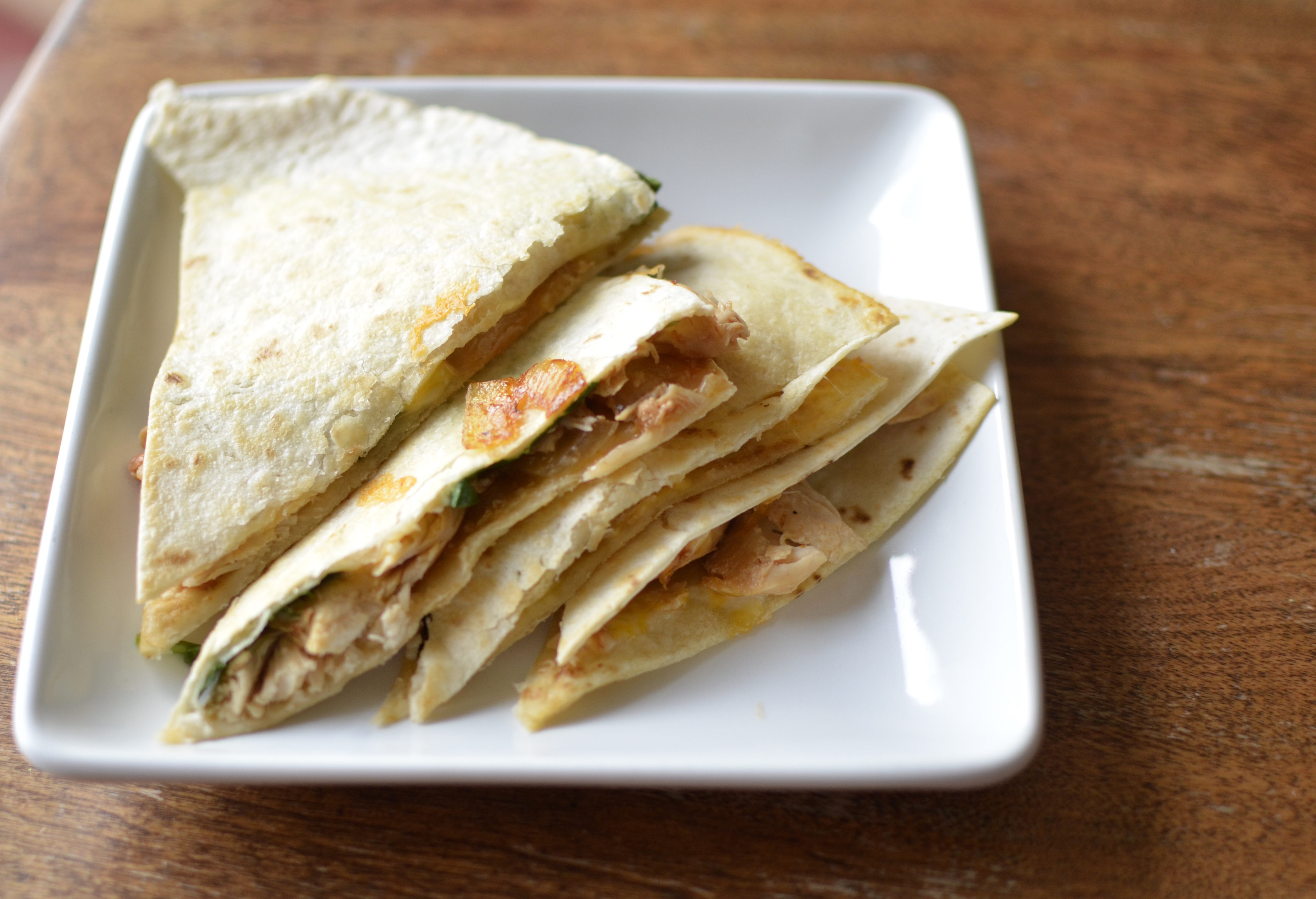 BBQ (Slow Cooker) Chicken Quesadillas Super Healthy Kids