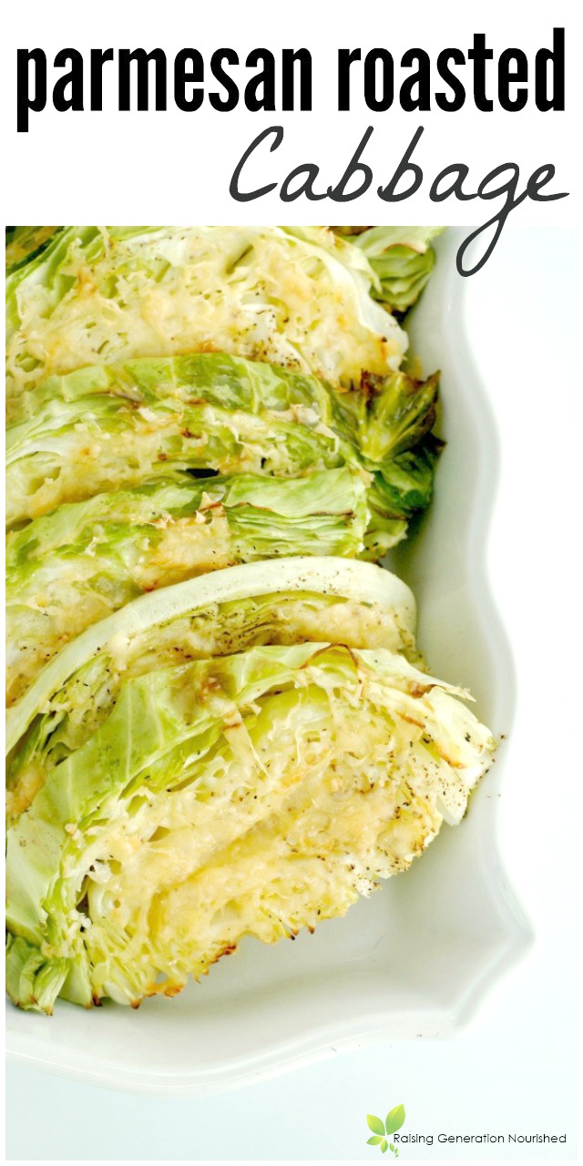 Parmesan Roasted Cabbage Wedges Parmesan Roasted Cabbage Wedges. Quick prep and amazing flavor! These are the perfect side dish any night of the week for the whole family!