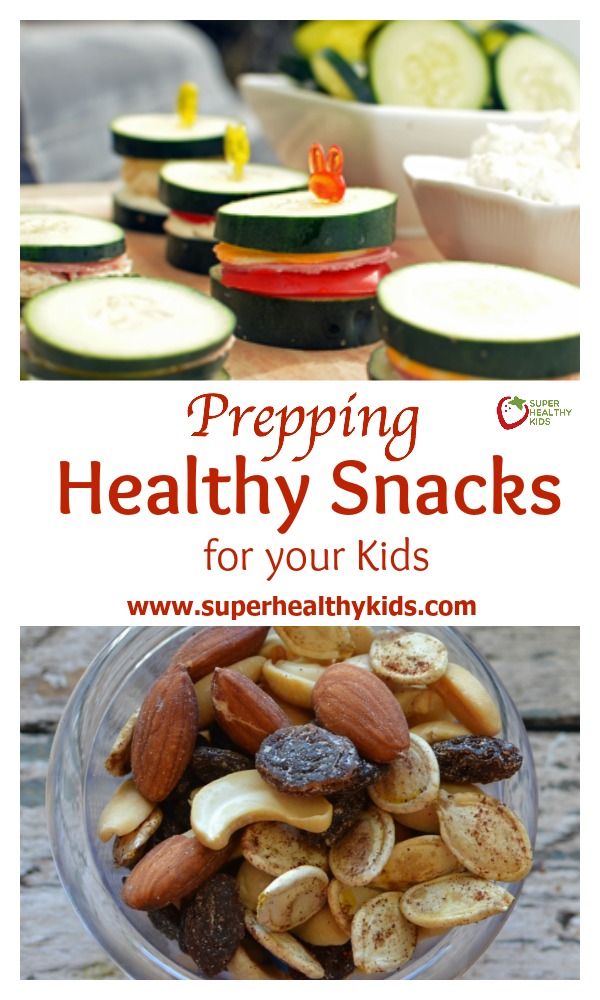 Prepping Healthy Snacks to Have Ready for your Kids. Prep-ahead snacks so you're always prepared for the munchies! http://www.superhealthykids.com/having-snacks-ready/ Prepping Healthy Snacks to Have Ready for your Kids. Prep-ahead snacks so you're always prepared for the munchies!